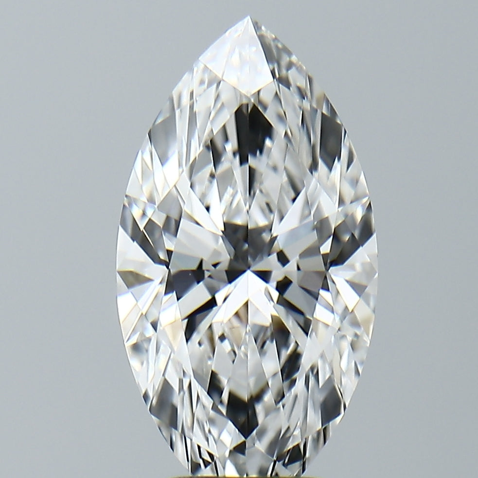 Lab-Grown 3.52 Carat Marquis Shape Diamond color E Clarity VVS2, precious stones, engagement diamonds