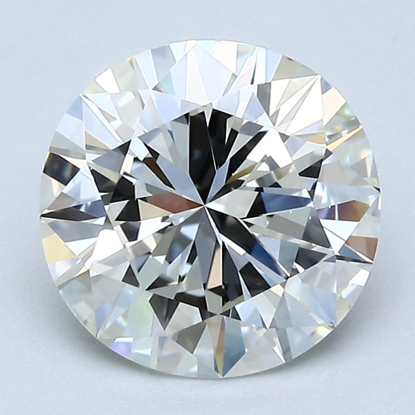 2.51 Carat Round Brilliant Natural Mined Diamond K Color VS1 Clarity With GIA Certificate, natural diamonds, precious stones, engagement diamonds