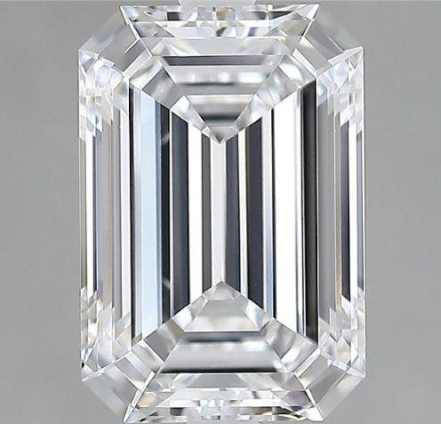 Lab-Grown 3.08 Carat Emerald Cut Diamond color D Clarity VS1 With GIA Certificate, precious stones, engagement diamonds