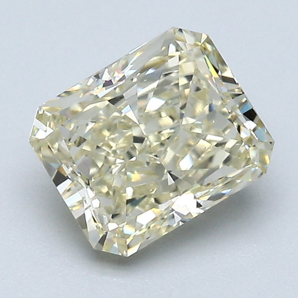 1.52 Carat Radiant Cut Natural Mined Diamond Fancy Light Brownish Yellow Color VS2 Clarity With GIA Certificate, natural diamonds, precious stones, engagement diamonds