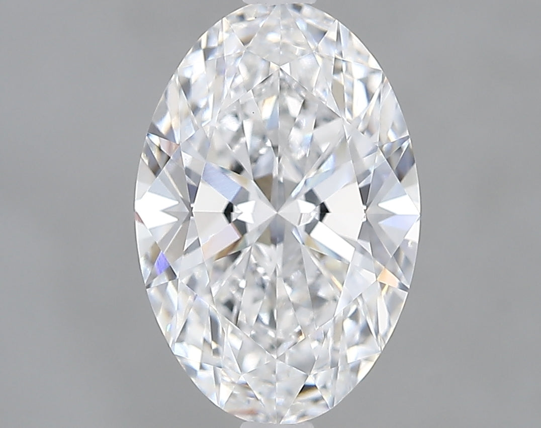 Lab-Grown 2.10 Carat Oval Shape Diamond color D Clarity VS1 With GIA Certificate, precious stones, engagement diamonds