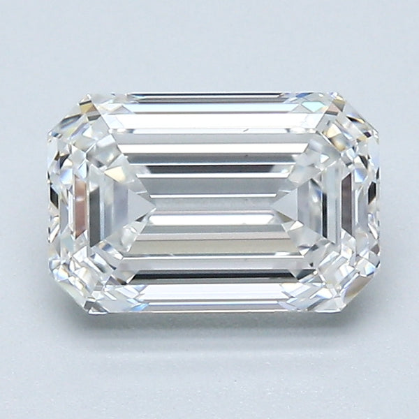 1.51 Carat Emerald Cut Diamond color F Clarity VS2, natural diamonds, precious stones, engagement diamonds