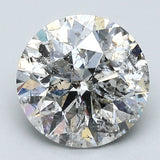 2.15 Carat Round Brilliant Diamond color J Clarity I2, natural diamonds, precious stones, engagement diamonds