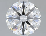 Lab-Grown 1.40 Carat Round Brilliant Diamond color E Clarity VVS2 With GIA Certificate, precious stones, engagement diamonds