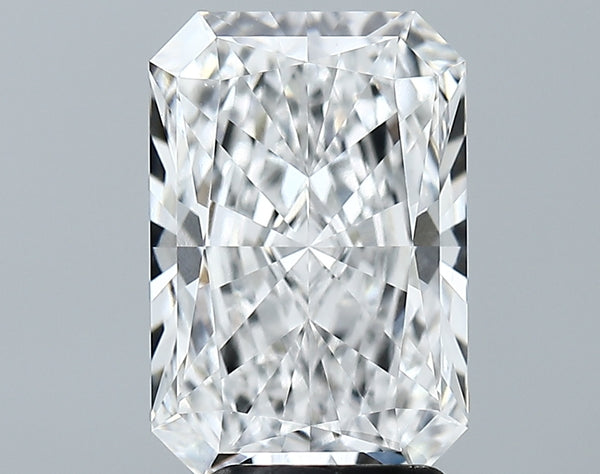 Lab-Grown 3.76 Carat Radiant Cut Diamond color E Clarity VVS2 With GIA Certificate, precious stones, engagement diamonds