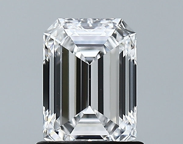 Lab-Grown 1.07 Carat Emerald Cut Diamond color D Clarity VVS2, precious stones, engagement diamonds