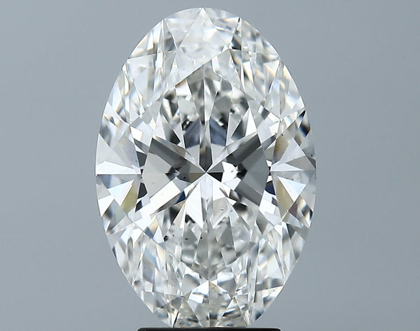 Lab-Grown 4.28 Carat Oval Shape Diamond color G Clarity VS2 With GIA Certificate, precious stones, engagement diamonds