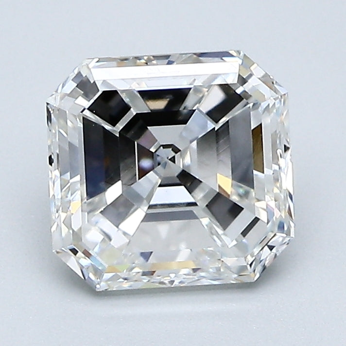 2.03 Carat Asscher Cut Natural Mined Diamond G Color SI1 Clarity With GIA Certificate, natural diamonds, precious stones, engagement diamonds
