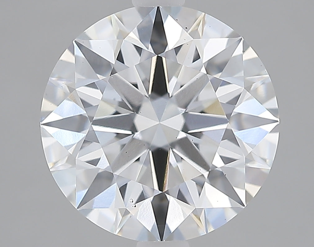 Lab-Grown 3.72 Carat Round Brilliant Diamond color F Clarity VS2 With GIA Certificate, precious stones, engagement diamonds