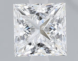 Lab-Grown 1.35 Carat Princess Cut Diamond color E Clarity VVS2 With GIA Certificate, precious stones, engagement diamonds