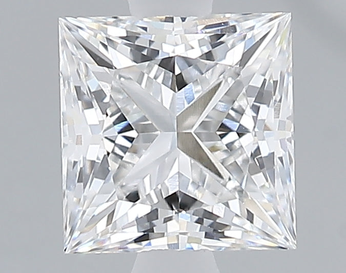 Lab-Grown 1.35 Carat Princess Cut Diamond color E Clarity VVS2 With GIA Certificate, precious stones, engagement diamonds