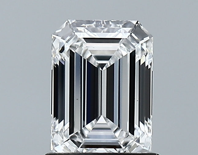 Lab-Grown 1.01 Carat Emerald Cut Diamond color D Clarity IF, precious stones, engagement diamonds