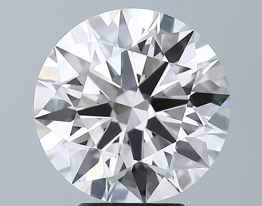 Lab-Grown 4.01 Carat Round Brilliant Diamond color G Clarity VS2 With GIA Certificate, precious stones, engagement diamonds