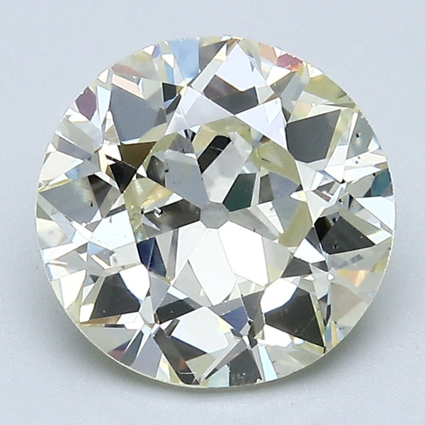 2.56 Carat Old European Cut Vintage Natural Mined Diamond S Color SI2 Clarity With GIA Certificate, natural diamonds, precious stones, engagement diamonds