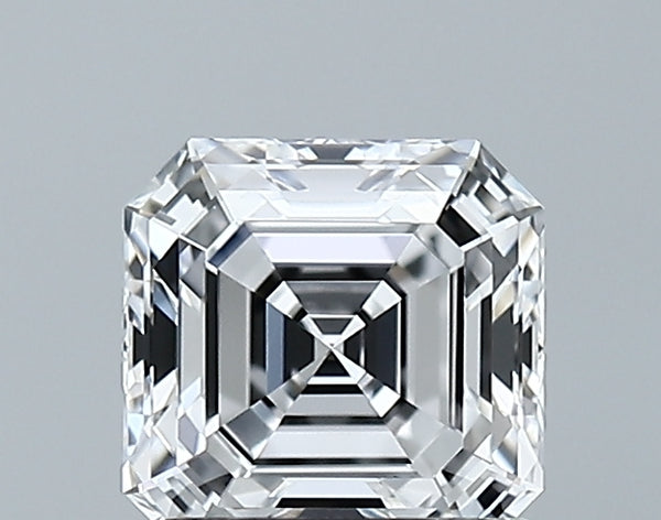 Lab-Grown 1.29 Carat Asscher Cut Diamond color D Clarity VS2 With GIA Certificate, precious stones, engagement diamonds