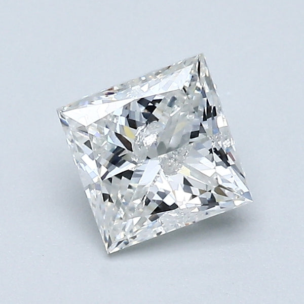 0.78 Carat Princess Cut Natural Mined Diamond G Color I2 Clarity With GIA Certificate, natural diamonds, precious stones, engagement diamonds
