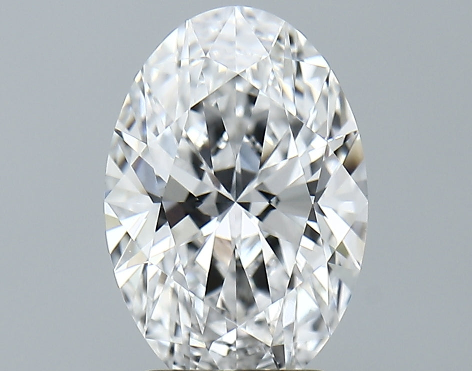 Lab-Grown 2.76 Carat Oval Shape Diamond color D Clarity VVS2 With GIA Certificate, precious stones, engagement diamonds