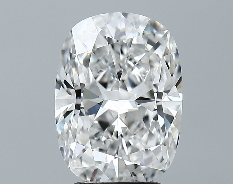 Lab-Grown 3.16 Carat Cushion Brilliant Diamond color E Clarity VVS2 With GIA Certificate, precious stones, engagement diamonds