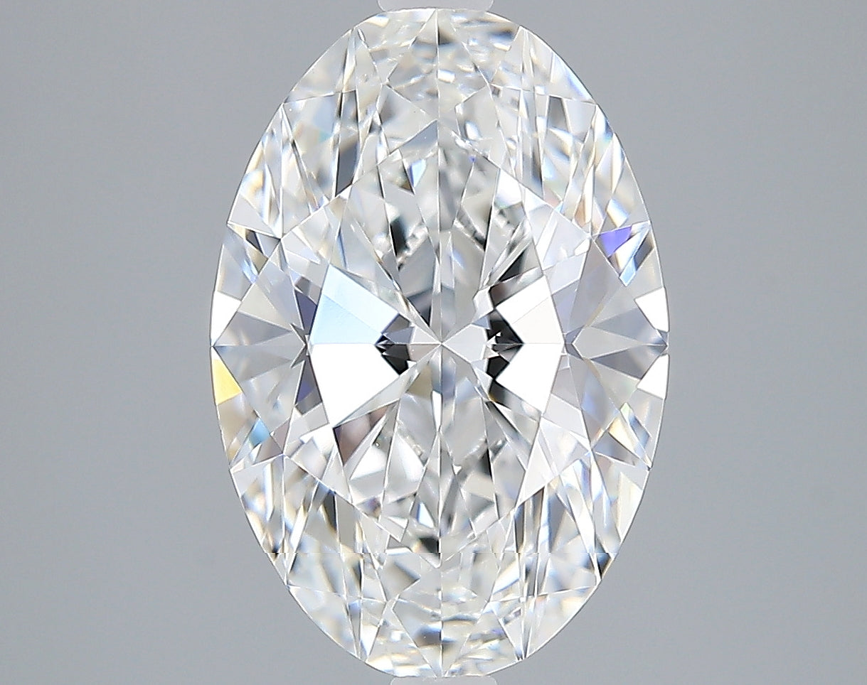 Lab-Grown 3.07 Carat Oval Shape Diamond color D Clarity VVS1, precious stones, engagement diamonds