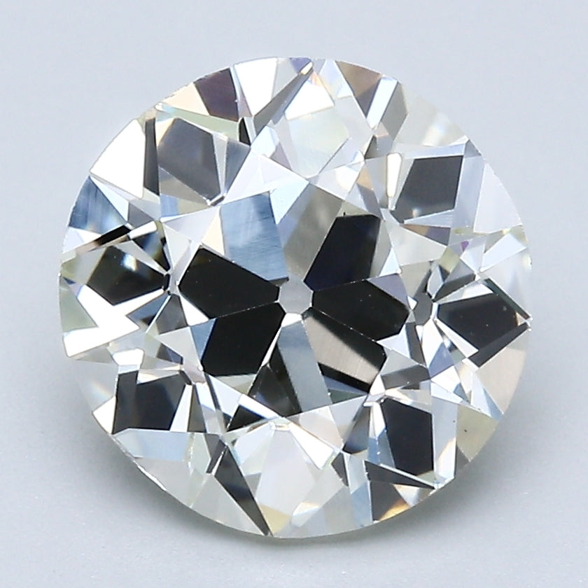 3.49 Carat Old European Cut Natural Mined Diamond K Color VS1 Clarity With GIA Certificate, natural diamonds, precious stones, engagement diamonds