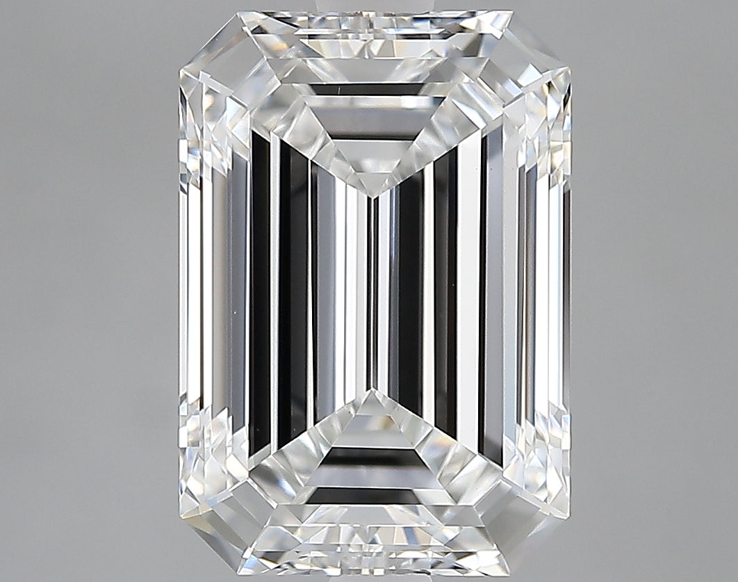 Lab-Grown 3.16 Carat Emerald Cut Diamond color E Clarity VVS2, precious stones, engagement diamonds