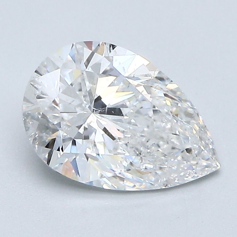 1.51 Carat Pear Shape Natural Mined Diamond E Color SI2 Clarity With GIA Certificate, natural diamonds, precious stones, engagement diamonds