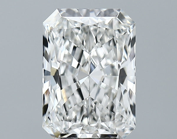 Lab-Grown 2.76 Carat Radiant Cut Diamond color E Clarity VS1, precious stones, engagement diamonds