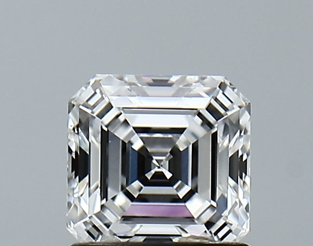 Lab-Grown 1.04 Carat Asscher Cut Diamond color D Clarity VS1 With GIA Certificate, precious stones, engagement diamonds