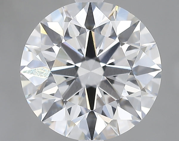 Lab-Grown 3.03 Carat Round Brilliant Diamond color E Clarity VVS2, precious stones, engagement diamonds