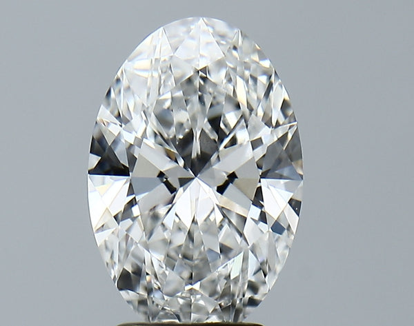 Lab-Grown 2.70 Carat Oval Shape Diamond color E Clarity VVS2, precious stones, engagement diamonds