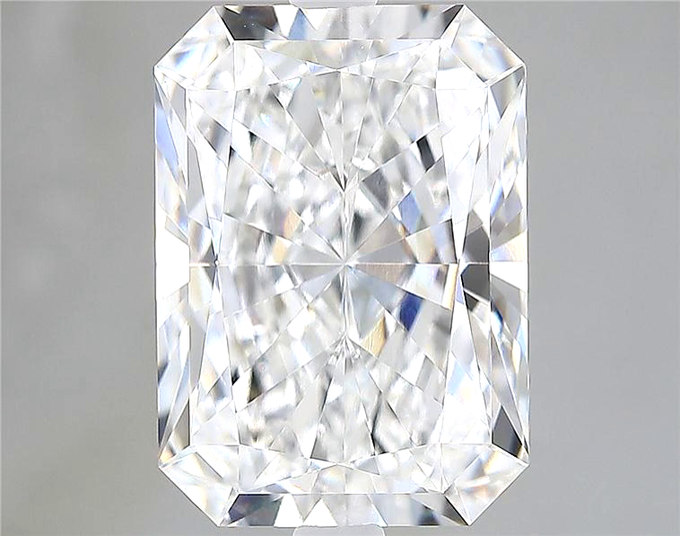 Lab-Grown 3.89 Carat Radiant Cut Diamond color F Clarity VVS2 With GIA Certificate, precious stones, engagement diamonds