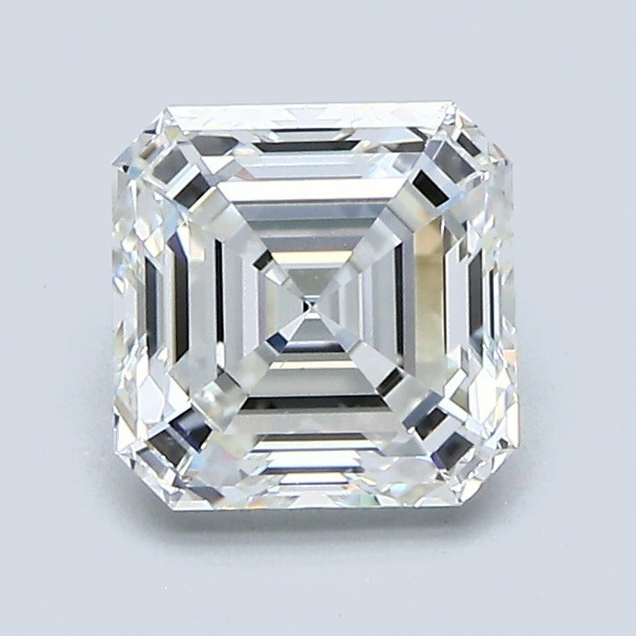 Loose Natural 1.72 Carat Asscher Cut Diamond GIA Certified I-VS1, natural diamonds, precious stones, engagement diamonds