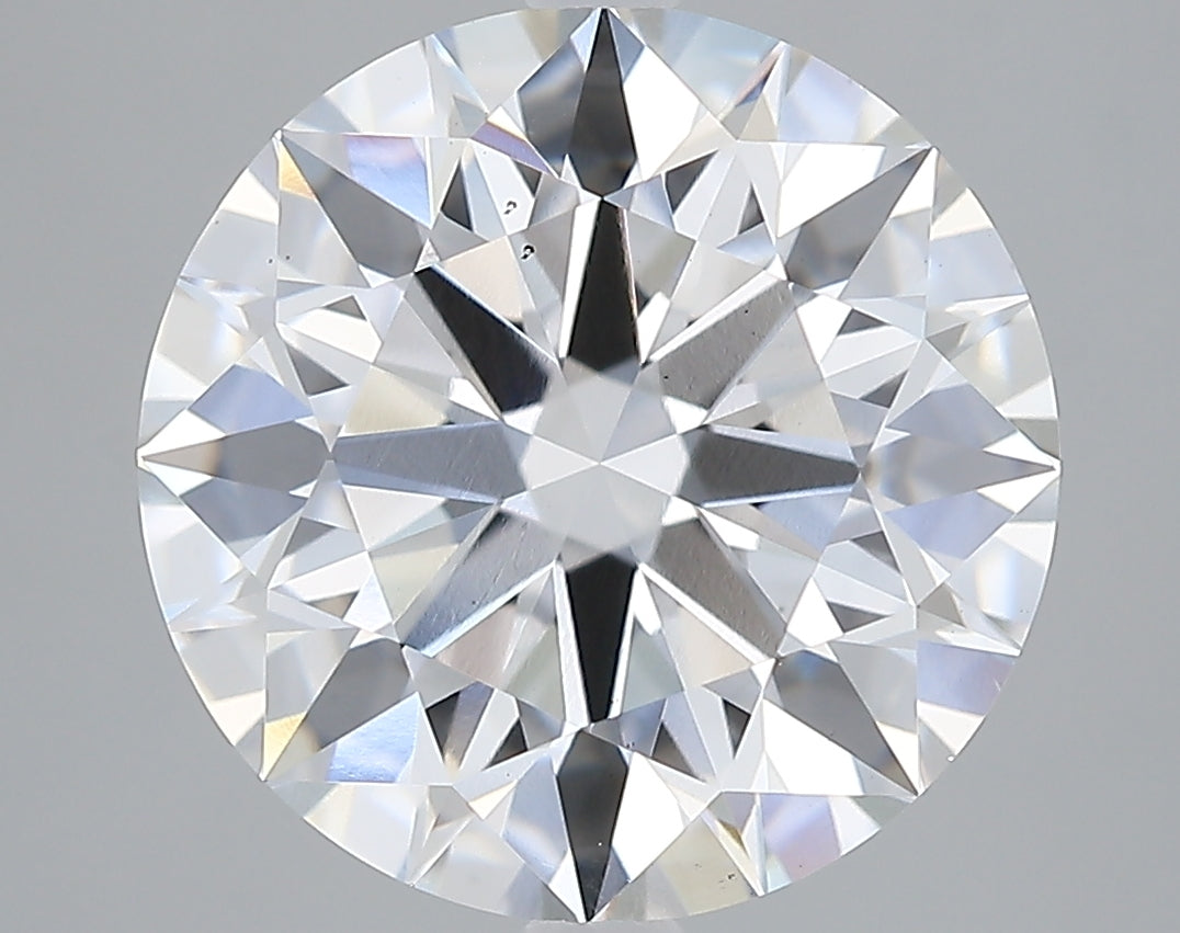 Lab-Grown 5.18 Carat Round Brilliant Diamond color F Clarity VS2 With GIA Certificate, precious stones, engagement diamonds