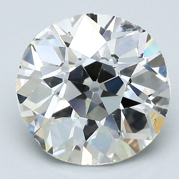 3.05 Carat Old European Cut Natural Mined Diamond K Color VS2 Clarity With GIA Certificate, natural diamonds, precious stones, engagement diamonds