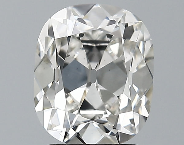 Lab-Grown 2.04 Carat Antique Cushion Cut Diamond color H Clarity VS1 With GIA Certificate, precious stones, engagement diamonds