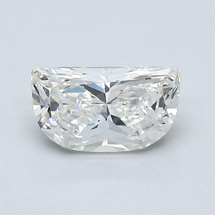 0.69 Carat Half Moon Shape Natural Mined Diamond J Color VS1 Clarity With GIA Certificate, natural diamonds, precious stones, engagement diamonds