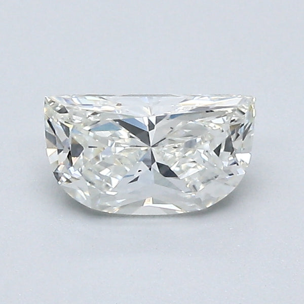 0.69 Carat Half Moon Shape Natural Mined Diamond J Color VS1 Clarity With GIA Certificate, natural diamonds, precious stones, engagement diamonds