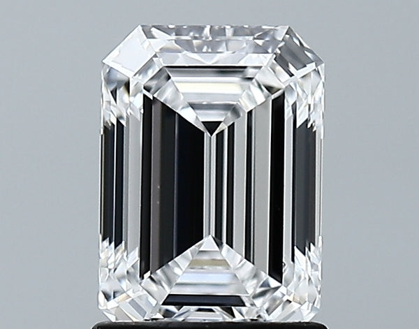 Lab-Grown 1.44 Carat Emerald Cut Diamond color D Clarity VS1 With GIA Certificate, precious stones, engagement diamonds