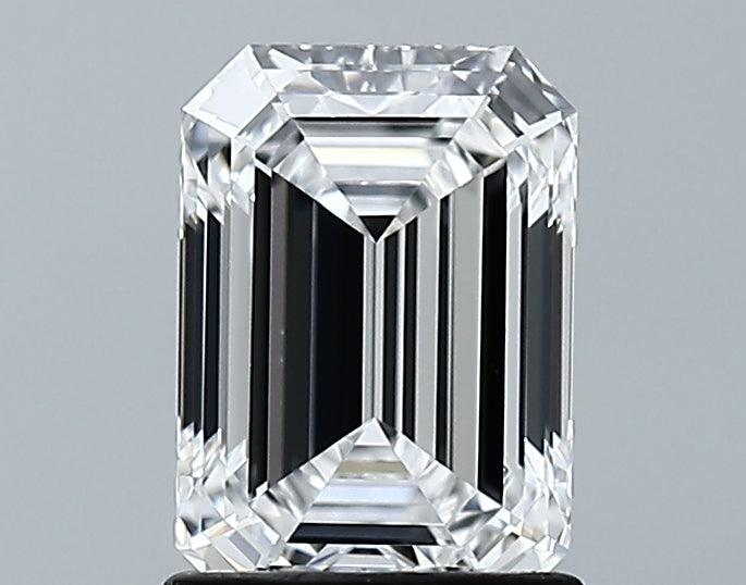 Lab-Grown 1.44 Carat Emerald Cut Diamond color D Clarity VS1 With GIA Certificate, precious stones, engagement diamonds