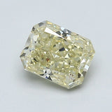 1.02 Carat Radiant Cut Diamond color Fancy Light  Yellow Clarity I1, natural diamonds, precious stones, engagement diamonds