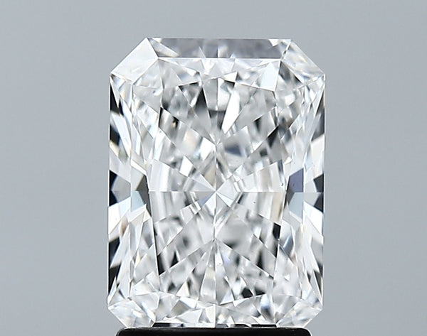 Lab-Grown 2.14 Carat Radiant Cut Diamond color D Clarity VS1 With GIA Certificate, precious stones, engagement diamonds