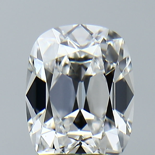 Lab-Grown 2.06 Carat Antique Cushion Cut Diamond color E Clarity VVS2, precious stones, engagement diamonds