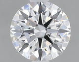 Lab-Grown 1.05 Carat Round Brilliant Diamond color D Clarity VVS2 With GIA Certificate, precious stones, engagement diamonds