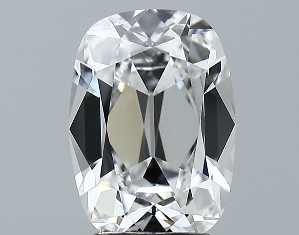 Lab-Grown 3.04 Carat Antique Cushion Cut Diamond color E Clarity VVS2 With GIA Certificate, precious stones, engagement diamonds