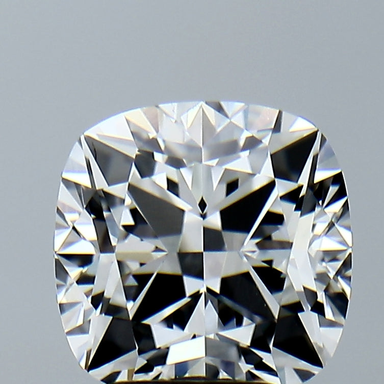 Lab-Grown 3.35 Carat Square Cushion Cut Diamond color E Clarity VVS2, precious stones, engagement diamonds