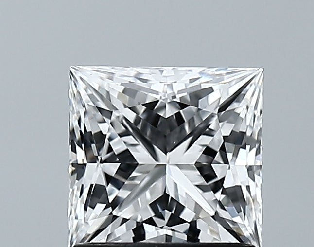 Lab-Grown 1.27 Carat Princess Cut Diamond color D Clarity VS1 With GIA Certificate, precious stones, engagement diamonds