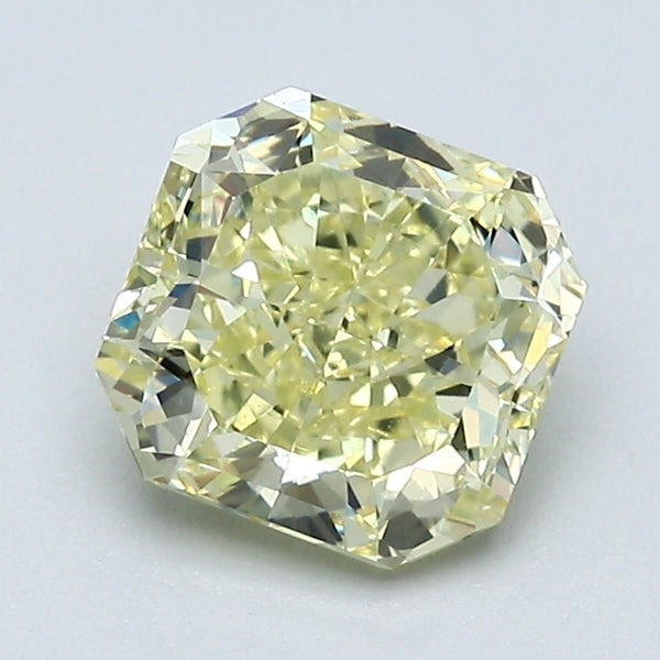 1.45 Carat Radiant Cut Diamond color Fancy  Yellow Clarity VVS2, natural diamonds, precious stones, engagement diamonds