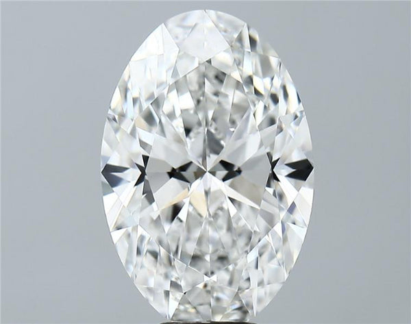 Lab-Grown 7.03 Carat Oval Shape Diamond color E Clarity VVS2, precious stones, engagement diamonds