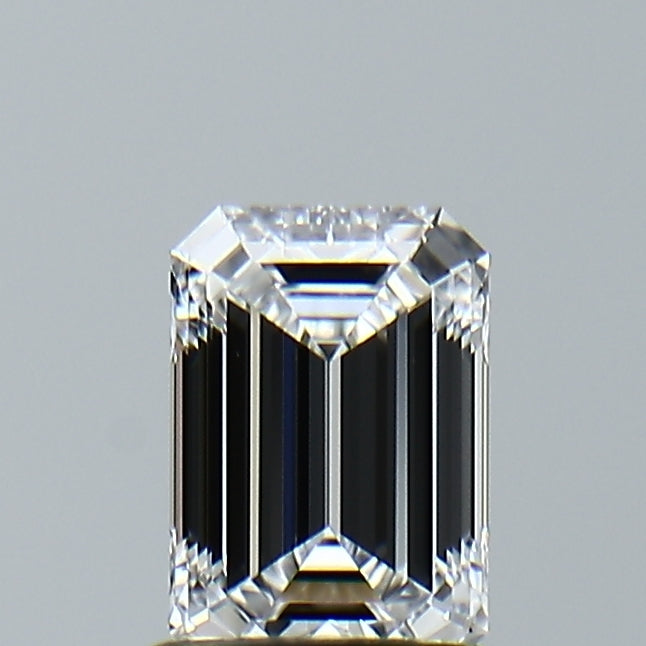 Lab-Grown 1.01 Carat Emerald Cut Diamond color D Clarity VVS2, precious stones, engagement diamonds