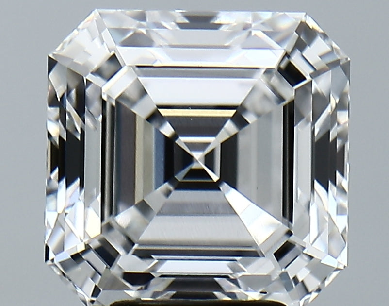 Lab-Grown 4.61 Carat Asscher Cut Diamond color E Clarity VVS2 With GIA Certificate, precious stones, engagement diamonds